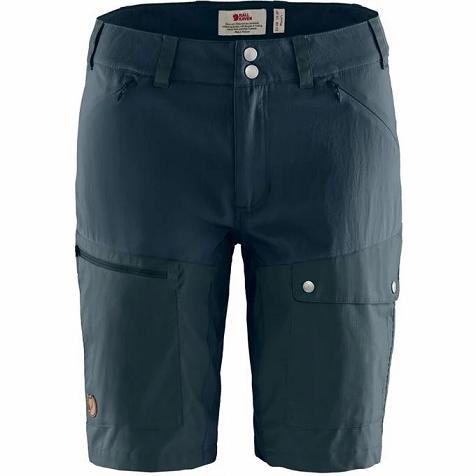 Fjallraven Abisko Shorts Navy Singapore For Women (SG-623164)